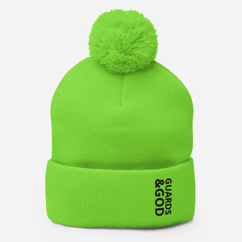 Guards &God Onyx Pom-Pom Beanie